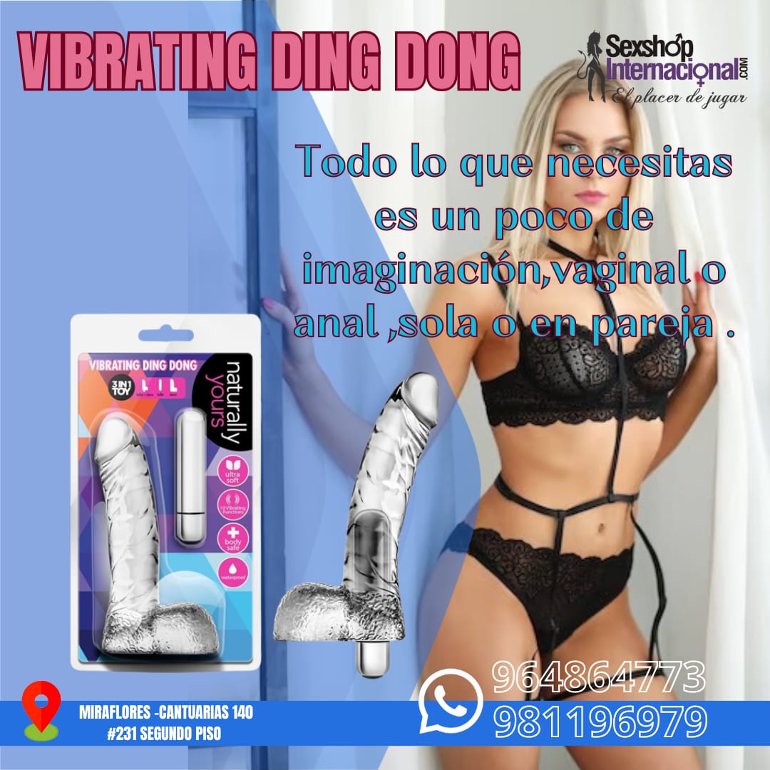 DILDO CON BALA VIBRADORA-YOURS BASIC-SEXSHOP LIMA 981196979 